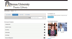 Desktop Screenshot of libguides.brenau.edu